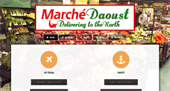 Desktop Screenshot of marchedaoust.com